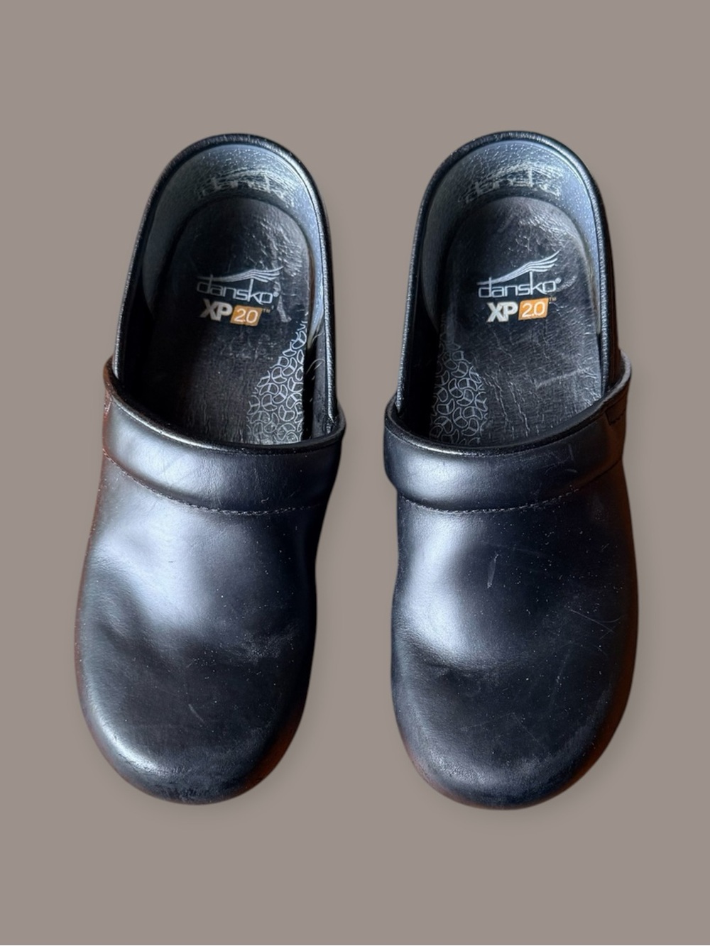 Dansko XP 2.0 Black Waterproof Leather Slip Resistant Clogs
